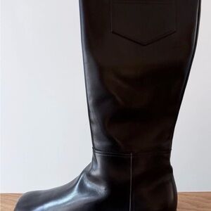 New Black Indeed Brand Women's Size 10 Flat Knee High Boots